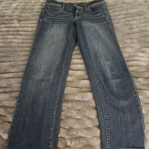 LOFT Dark Blue Ankle Jeans